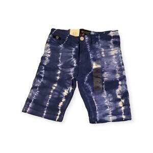 Switch Remarkable Premium Denim Shorts Boys SZ 16 Tye Dye